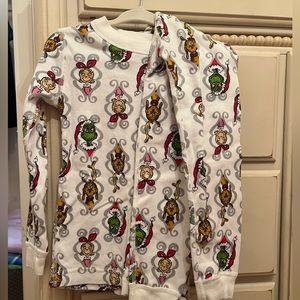 Hanna Andersson grinch Christmas pajamas with Cindy Lou who! Never worn!